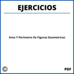 Area Y Perimetro De Figuras Geometricas Ejercicios