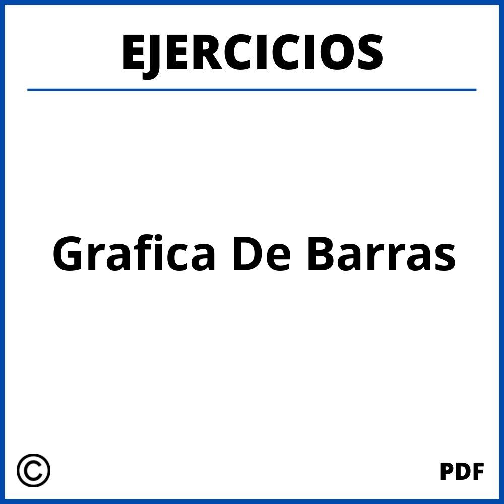 Ejercicios De Grafica De Barras
