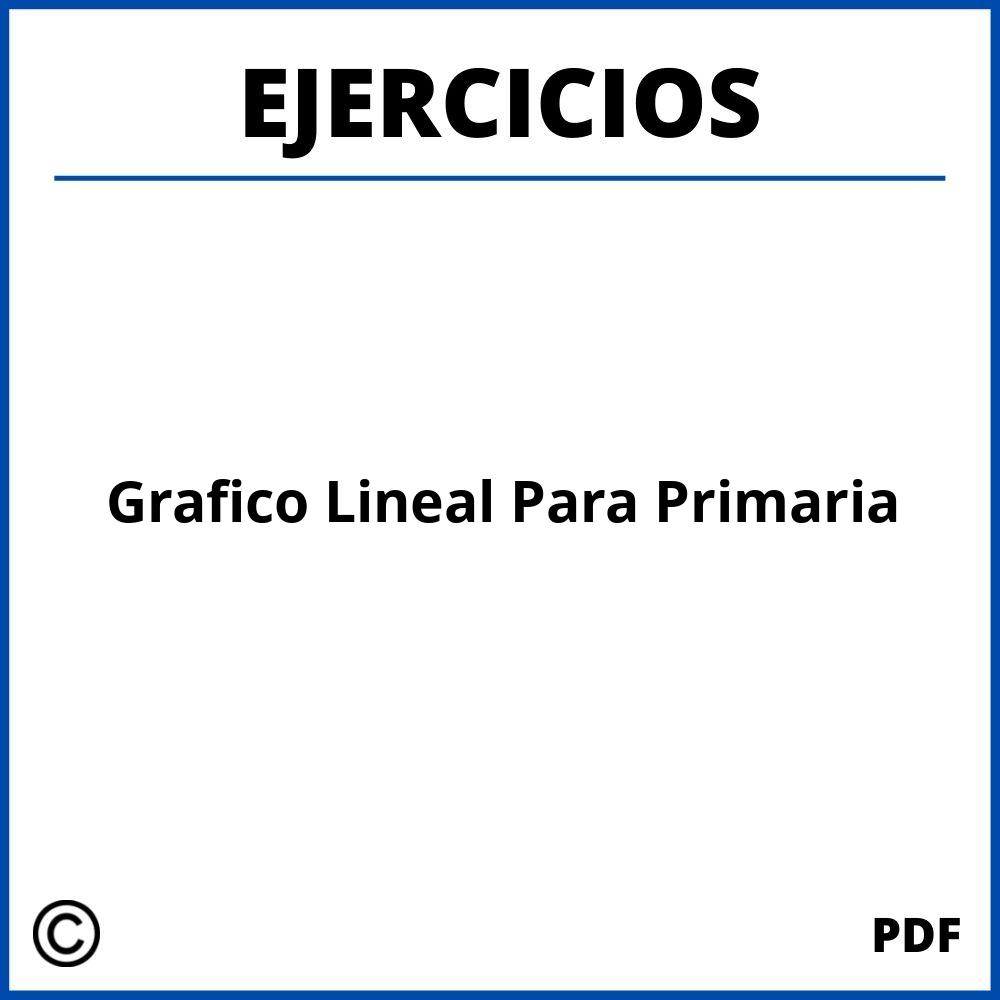 Ejercicios De Grafico Lineal Para Primaria