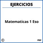 Ejercicios De Matematicas 1 Eso Para Imprimir