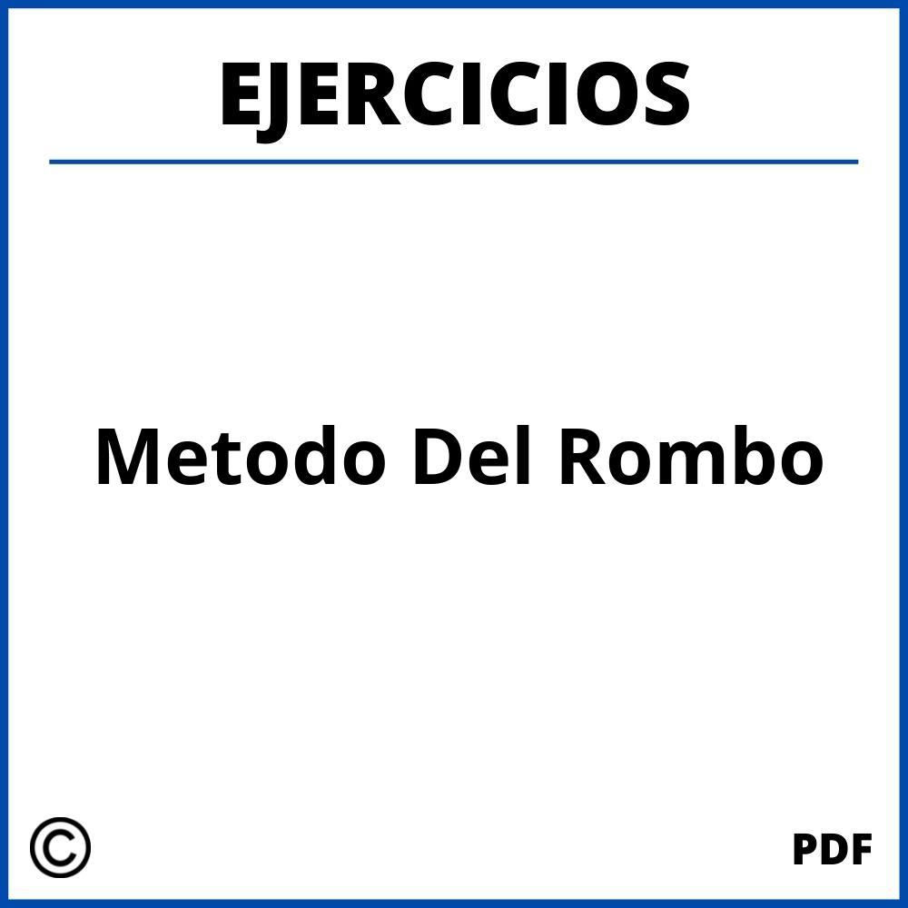 Metodo Del Rombo Ejercicios Resueltos