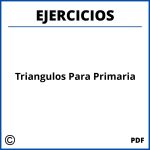 Ejercicios De Triangulos Para Imprimir Para Primaria